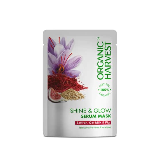 Organic Harvest Shine & Glow Face Sheet Mask (20g)