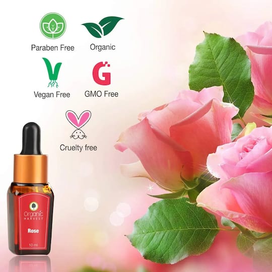 Organic Harvest Rose Essential Oil (10ml)