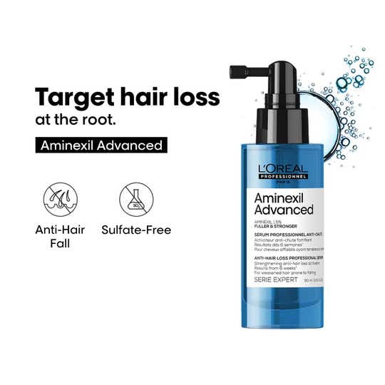L'OREAL PROFESSIONNEL Aminexil Advanced Anti-Hair Loss Activator Leave-In Serum (90 ml)