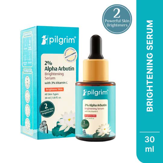 Pilgrim Alpha Arbutin & Vitamin C Brightening Serum (30ml)