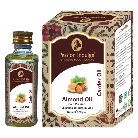 Passion Indulge Cold Pressed Almond Carrier Oil (60 ml)