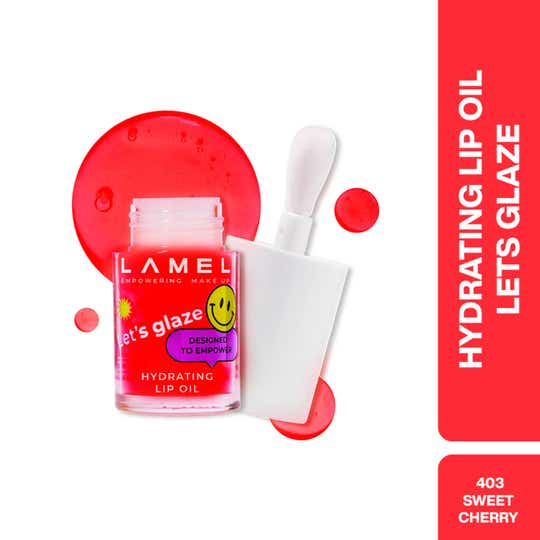Lamel Hydrating Lip Oil Let`S Glaze - 403 Sweet cherry (4 g)