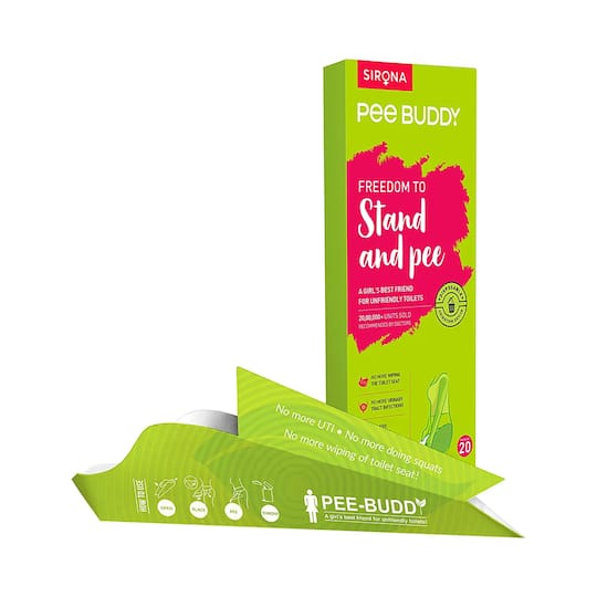 PeeBuddy Disposable Portable Female Urination Device (20 Funnels)