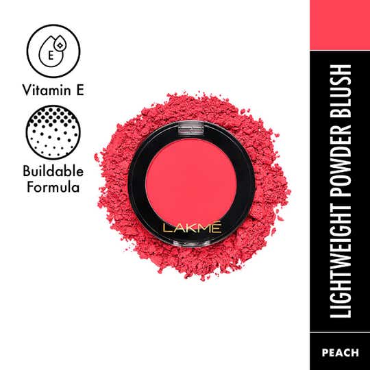 Lakme Face It Blush - B4 Peppy Peach (4g)