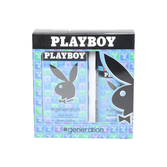 Playboy Gift Set : Generation W, King M Eau de Toilette (2 pcs)