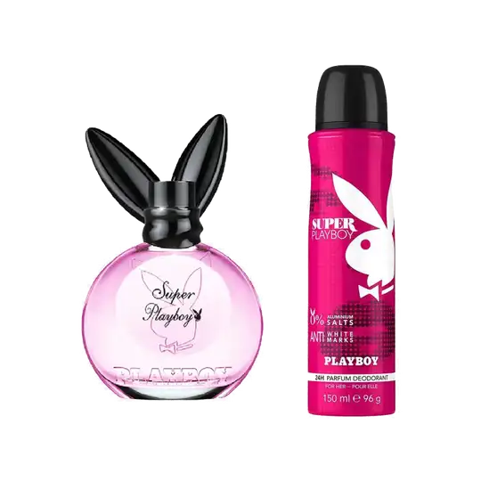Playboy Super Set : Eau de Toilette, BS (2 pcs)