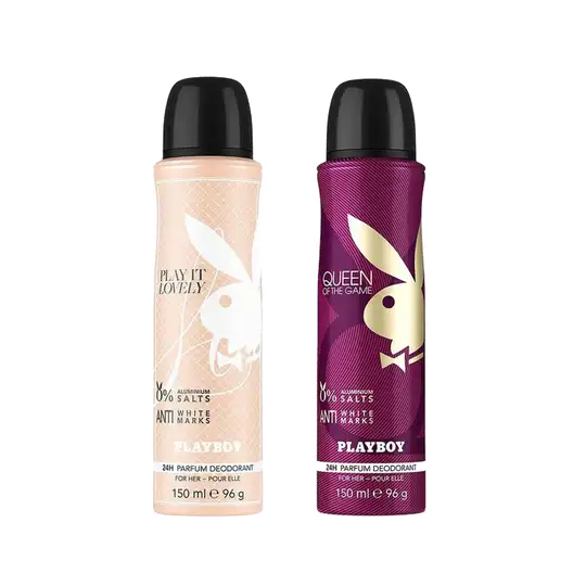 Playboy Queen + Lovely Deo New Combo Set for Men (2Pcs)