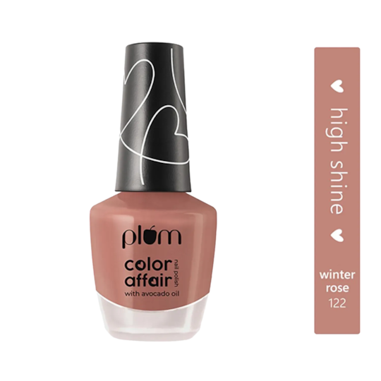 Plum Color Affair Nail Polish - 122 Winter Rose (11ml)