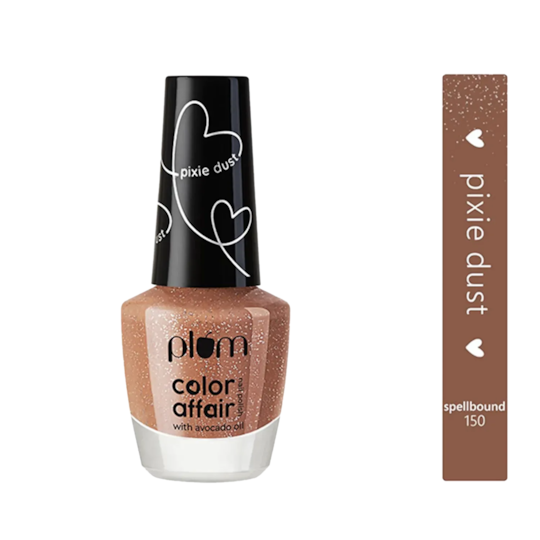 Plum Color Affair Nail Polish Pixie Dust Collection - 150 Spellbound (11ml)