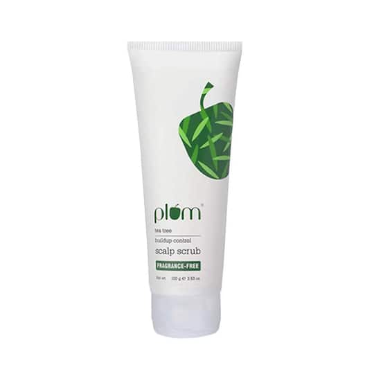 Plum Tea Tree Build-up Control Scalp Scrub - (100ml)