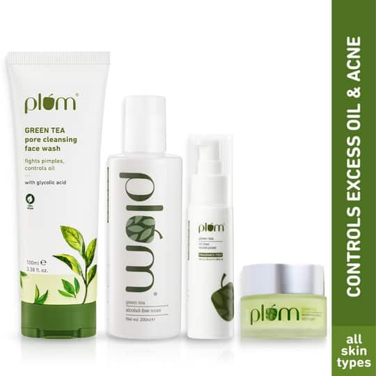 Plum Green Tea Combo for Acne-Free Skin & Oil-Free Hydration