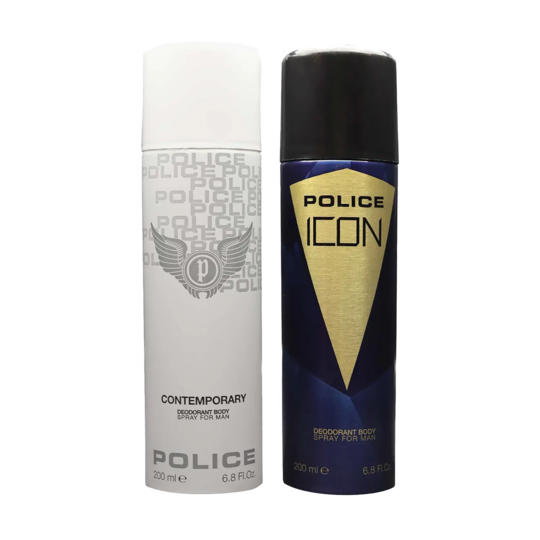 Police Contemporary + Icon Deodorant Spray For Men (400ml)