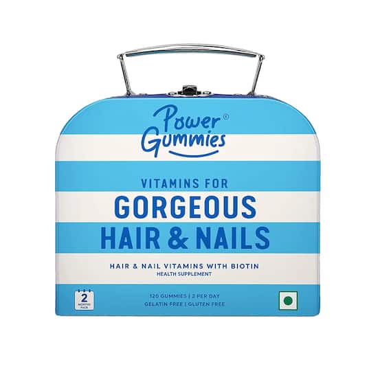 Power Gummies Hair & Nail Vitamins with Biotin - 120 Gummies (300g)
