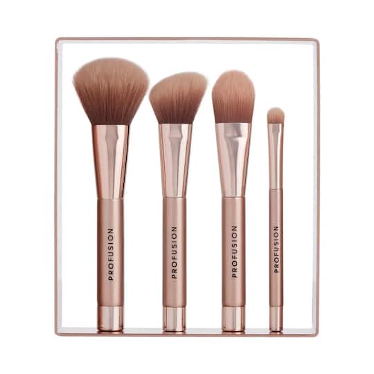 Profusion Cosmetics Magnetix Core Collection Brush Set - (4 Pcs)