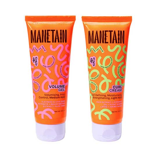 Manetain Set of Volume Gel & Curl Cream (2 pcs)