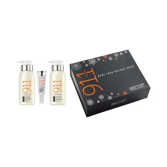 Biotop Professional-911 Quinoa Holiday Hair Shine Kit (3 pcs)
