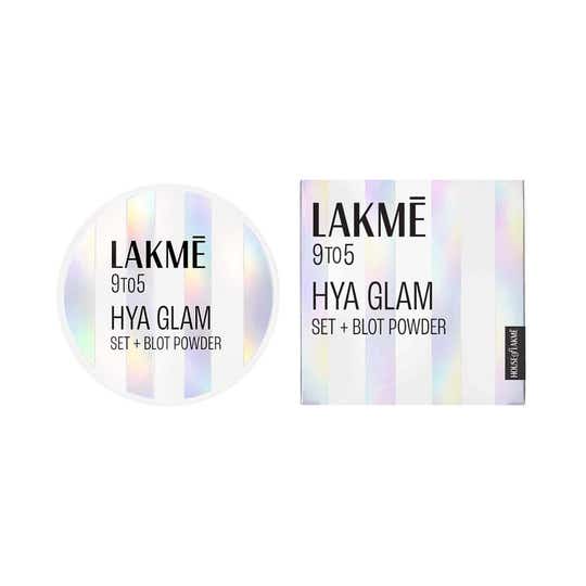 Lakme 9To5 Hya Glam Instant Set + Blot Powder With Hyaluronic Acid - Natural (9 g)