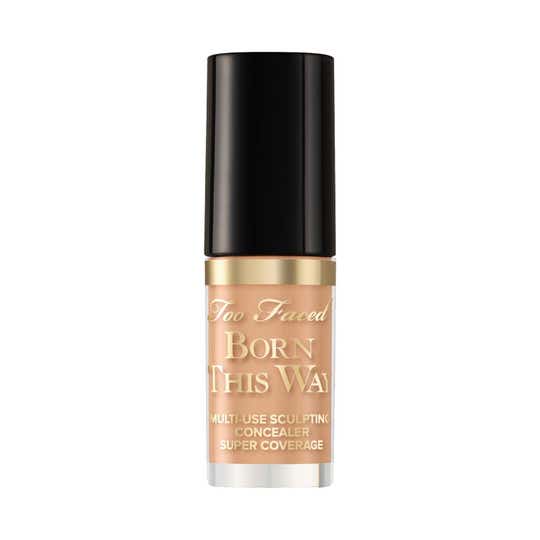 Too Faced Mini Born This Way Super Coverage Concealer - Natural Beige (2 ml)