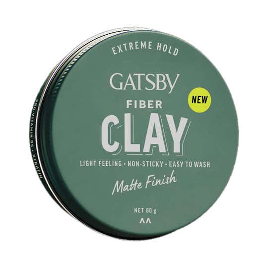 Gatsby Japan's No. 1 Fiber Clay Matte Finish (80 g)