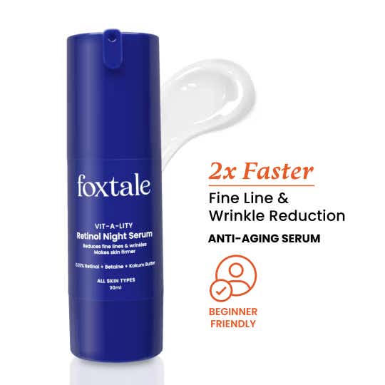 Foxtale 0.15% Encapsulated Retinol Night Serum (30ml)