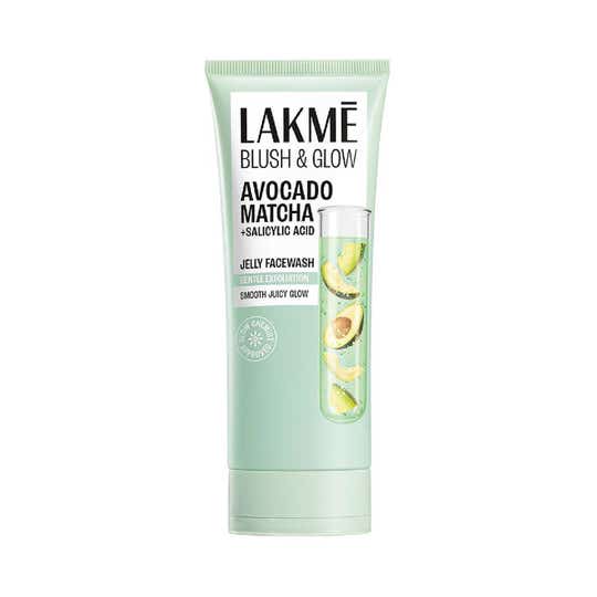 Lakme Blush & Glow Avocado Matcha + Salicylic Acid Jelly Face Wash (100 g)