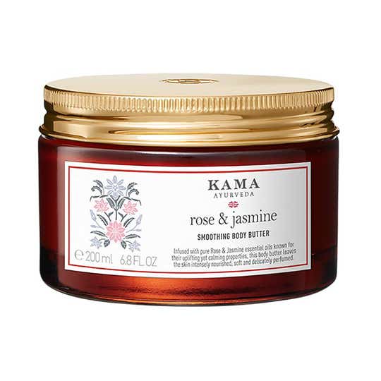 Kama Ayurveda Rose & Jasmine Intense Moisturising Smoothing Body Butter (200 ml)