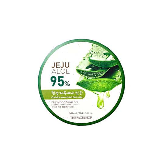 The Face Shop Jeju Aloe 95% Fresh Soothing Gel (300 ml)
