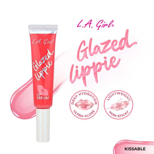L.A. Girl On Cloud Nine Glazed Lippie Lipgloss Lip Serum - Kissable (12 ml)