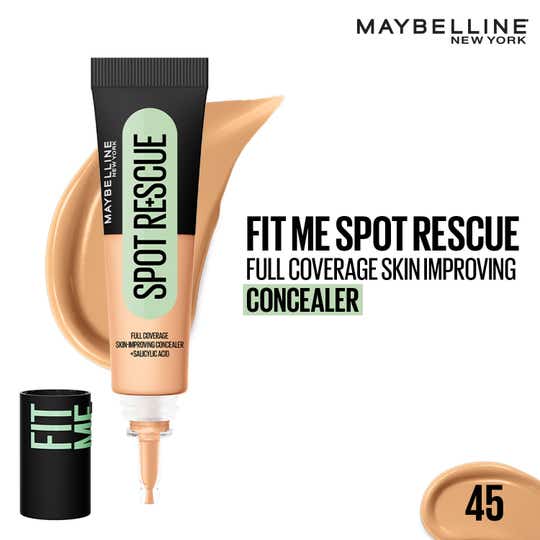 Maybelline New York Fit Me Spot Rescue Full Coverage Concealer - 45 (15 ml)