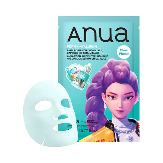 Anua Pdrn Hyaluronic Acid Capsule 100 Serum Mask - K-Pop Demon Hunters Special Edition (23 ml)