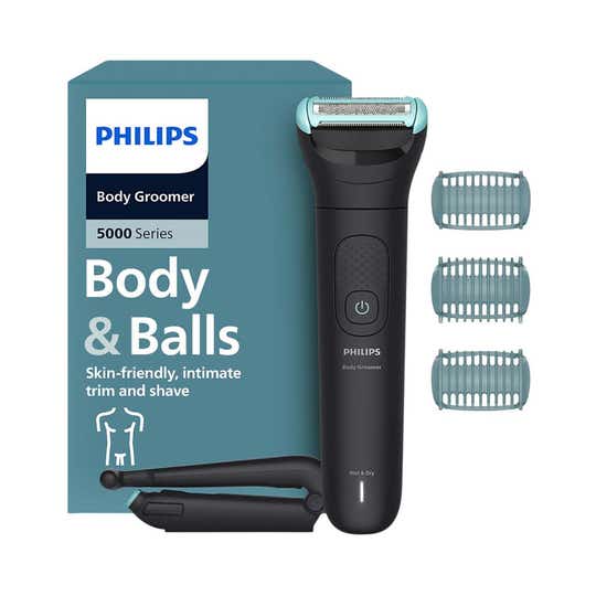 Philips BG5475 Body & Balls Trimmer for Men