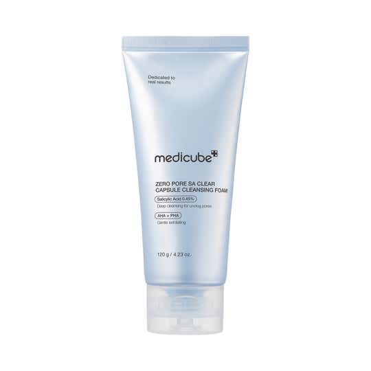 medicube Zero Pore SA Clear Capsule Cleansing Foam (120 g)