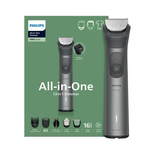 Philips 13-In-1 Multipurpose Trimmer for Face & Body for Men MG7922/15