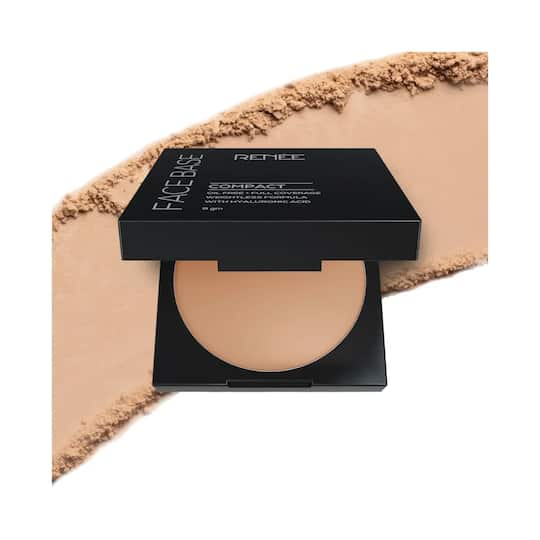 RENEE Face Base Compact - Cashew Beige (9g)