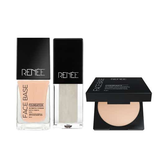 RENEE The Ultimate Makeup Foundation + Compact + Lip Gloss