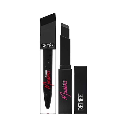 RENEE Madness Makeup Kit Combo - PH Stick + PH Lip Gloss, Pink Pay Off