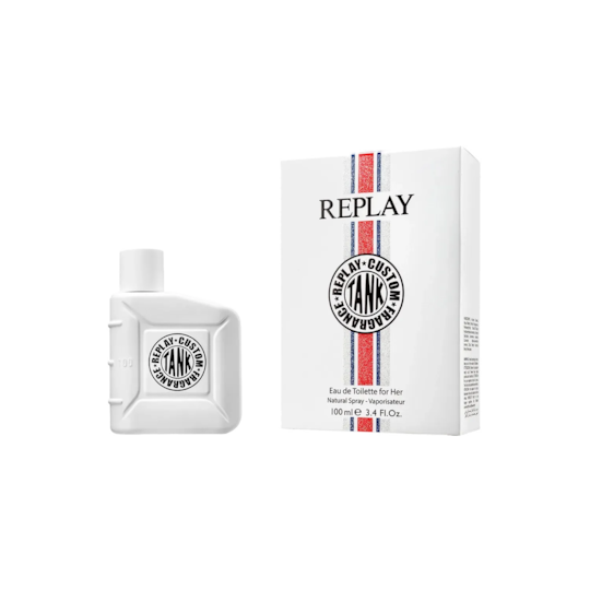 Replay Tank Custom For Her Eau de Toilette (100ml)