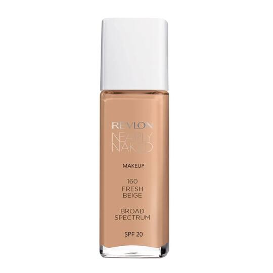 Revlon Nearly Naked Makeup Foundation - 160 Fresh Beige (30ml)