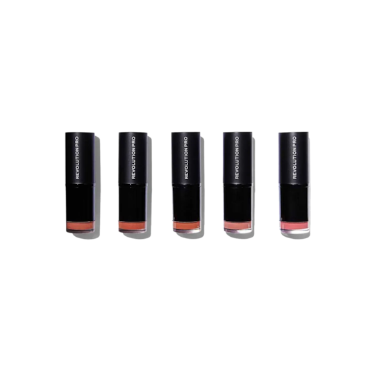 Revolution Pro Lipstick Collection - Bare (5 Pcs)