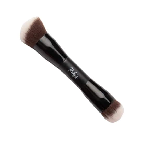 Ruby's Organics Dual Ended Blush And Foundation Brush