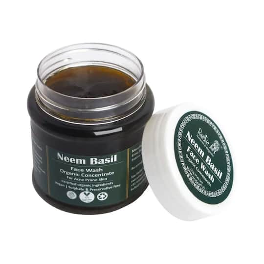 Rustic Art Organic Concentrate Neem Basil Facewash (125g)