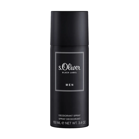 s.Oliver Black Label Men Deodorant Aerosol Spray (150ml)