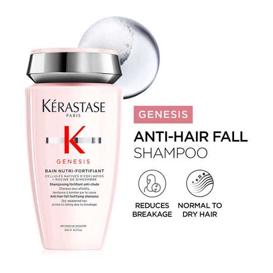 KERASTASE Genesis Nutri-fortifiant Anti-Hair Fall Shampoo for Normal To Dry Hair (250 ml)