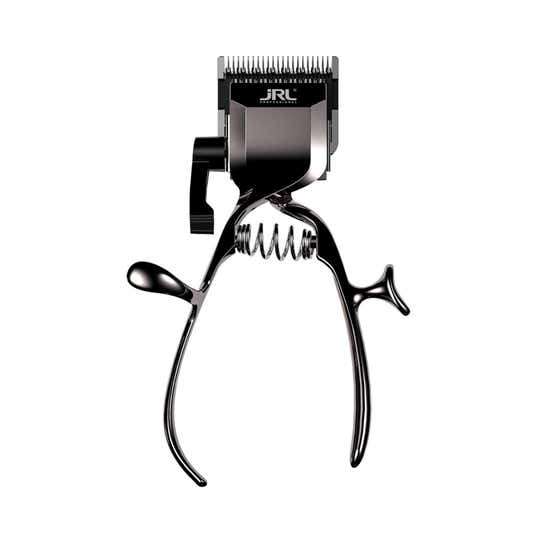 JRL Classic Spring-Powered All-Metal Manual Hair Clipper - Black