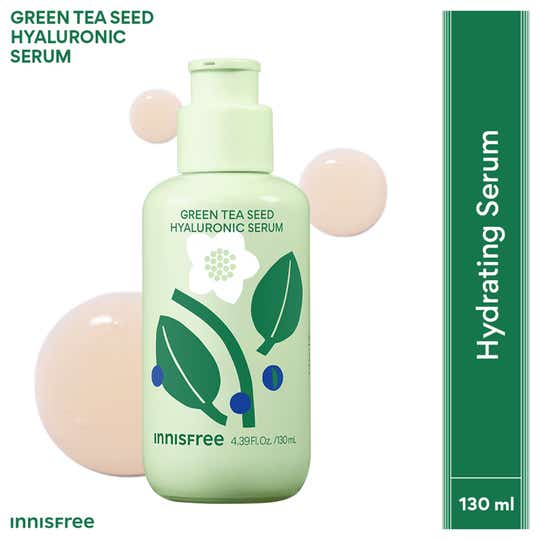 Innisfree Green Tea Hyaluronic Acid Seed Serum For Acne-Prone Skin (130 ml)