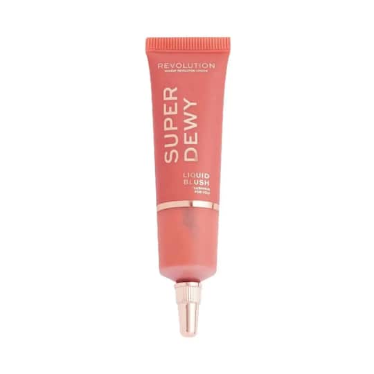 Makeup Revolution Super Dewy Liquid Blusher - Flushing For You (15ml)