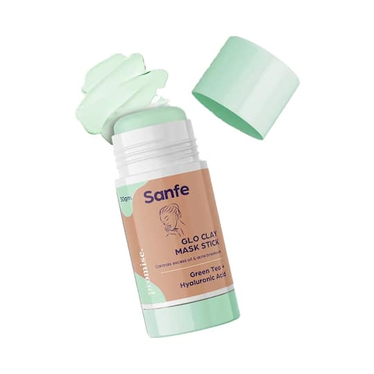 Sanfe Green Tea Glo Clay Mask Stick (30g)