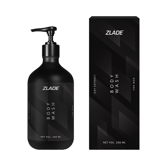 Zlade Body Wash for Men with Niacinamide & Oat Extract (200 ml)