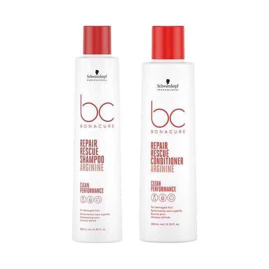 Schwarzkopf Professional Bonacure Damage Repair Combo with Arginine - (Shampoo + Conditioner)