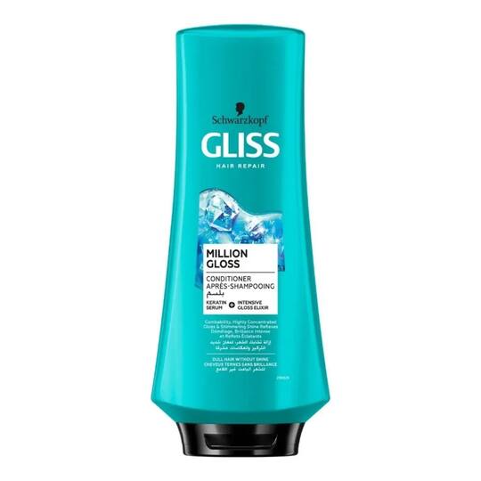 Schwarzkopf Million Gloss Gliss Hair Repair Conditioner (400ml)